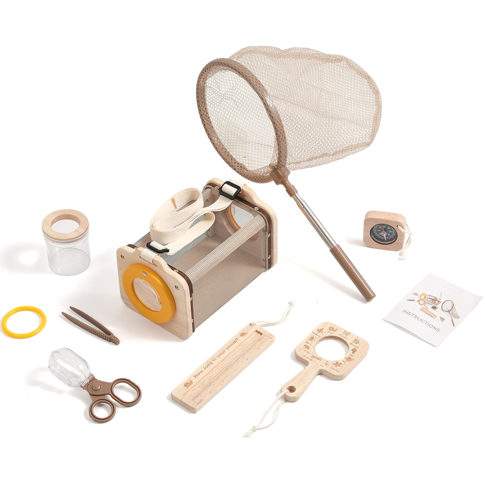 Kids Outdoor Adventure Kit - 몬테소리 교육용 장난감 어린이 야외 모험