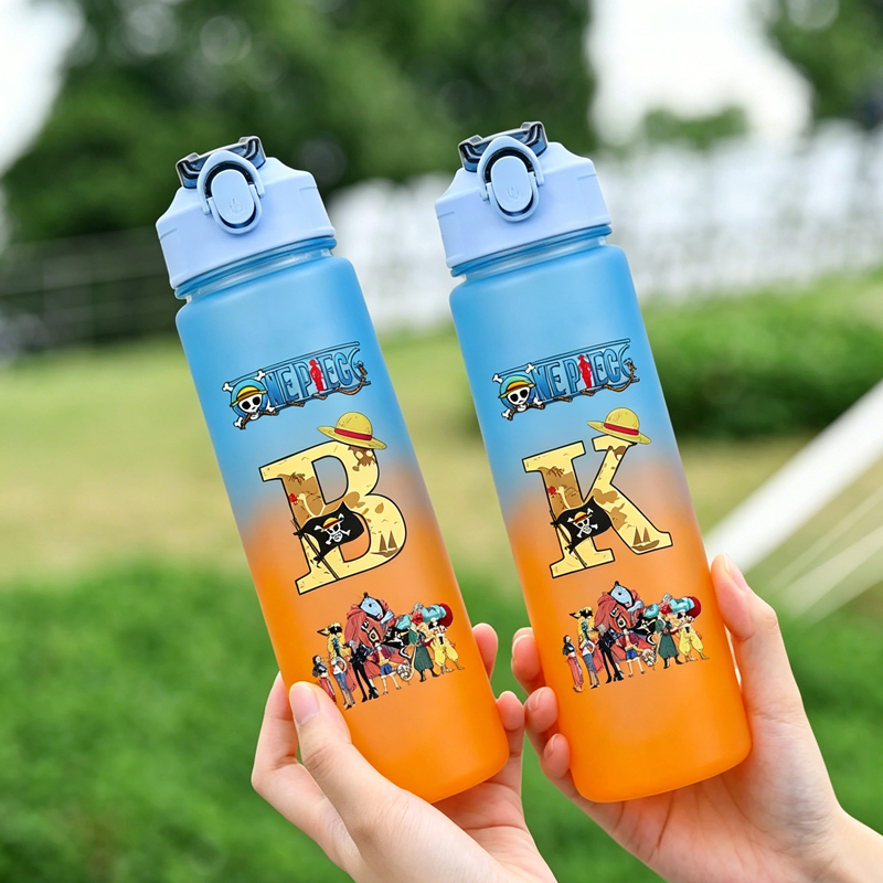 Kids Outdoor Zone - 원피스 A-Z 레터 키즈 물병 750ML