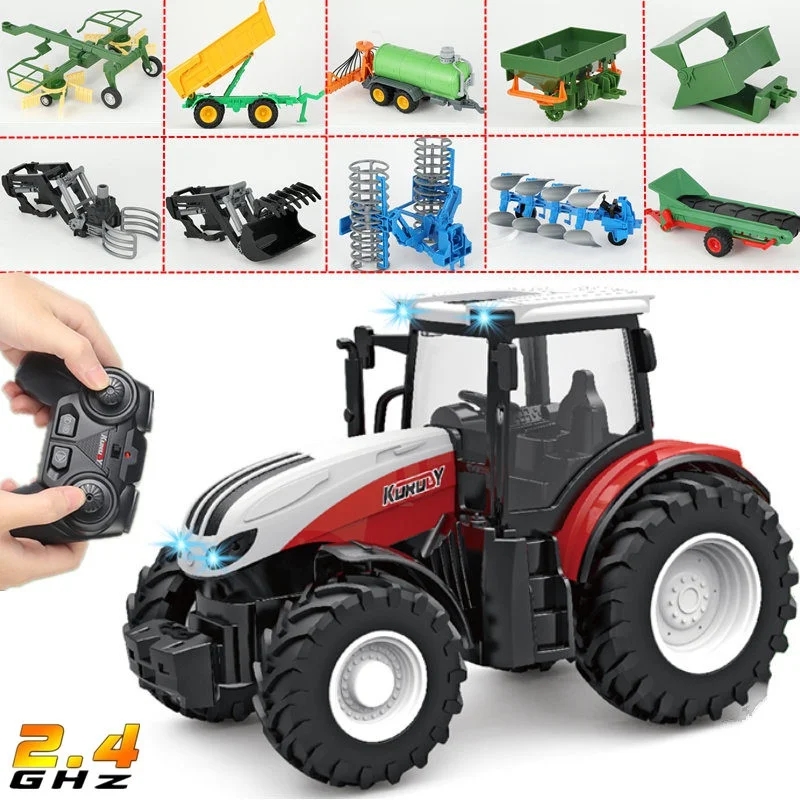 Kids Outdoor Vehicles - 1/24 2.4G RC 농부 자동차 장난감