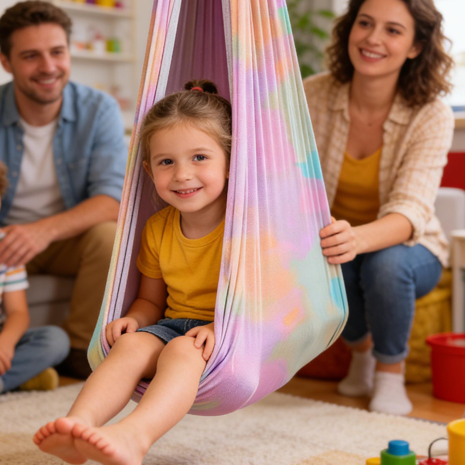 Kids Outdoor Hammock Chair - 어린이용 스윙 강력한 내구성의 포옹 의자