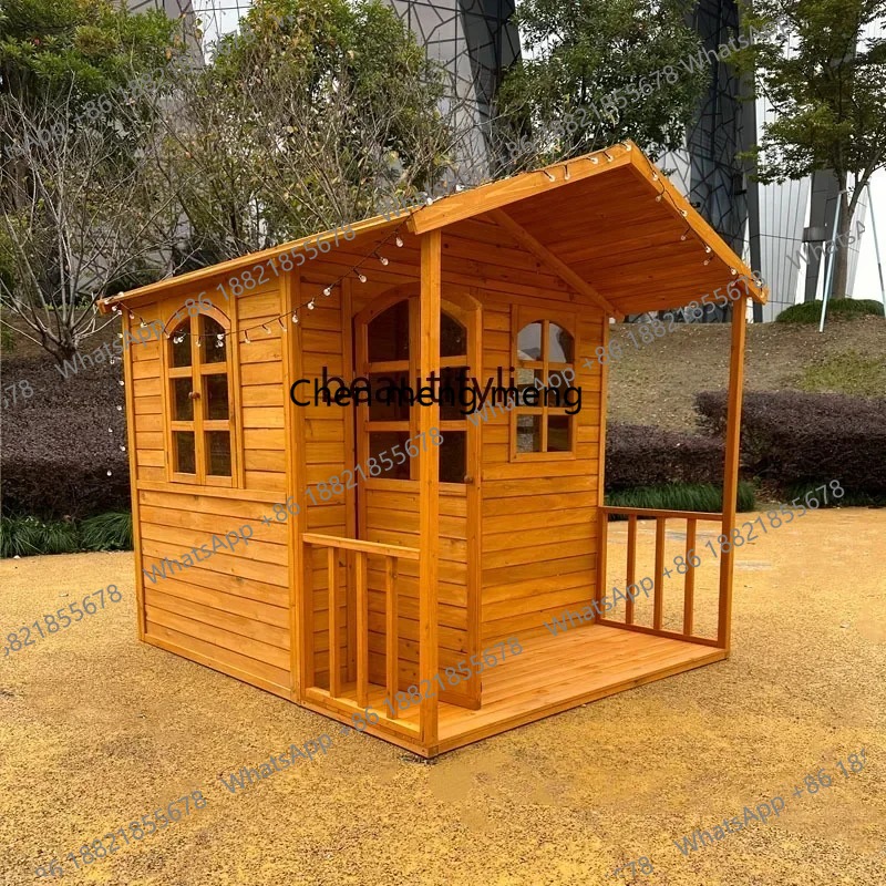 Kids Outdoor Treehouse - 나무로 만든 어린이 놀이집 대형 야외