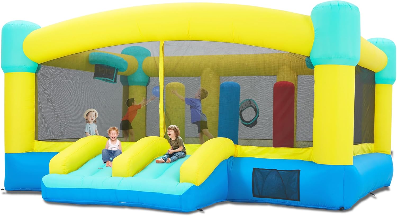 Kids Outdoor Slide - 빅 바운스 하우스, 15 x 14.8피트