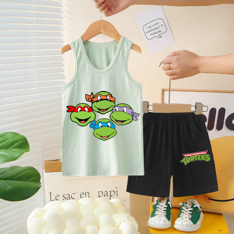 Kids Outdoor Ninja Set - 십대 돌연변이 닌자 거북이 어린이 조끼