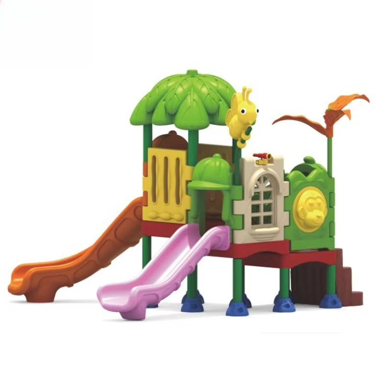 Kids Outdoor Slide - 인터랙티브 게임 가족용 내구성 좋은 어린이