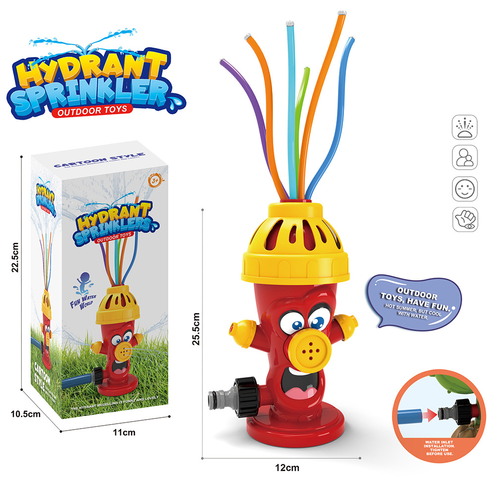 Kids Outdoor Yard Toys - 하이드런트 스프링클 물 분사 장난감 뒷마당
