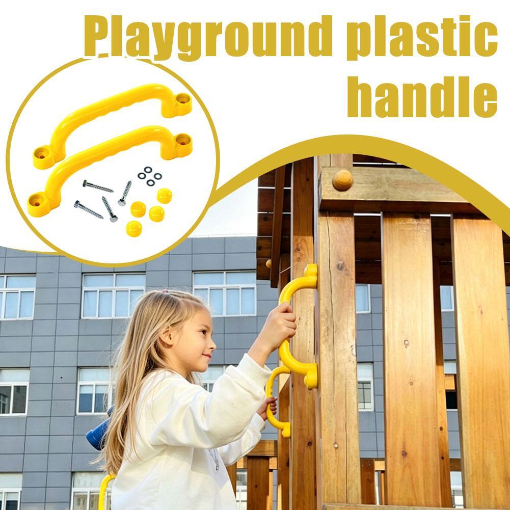 Kids Outdoor Treehouse - 놀이터 안전 손잡이, 등반 프레임용 야외