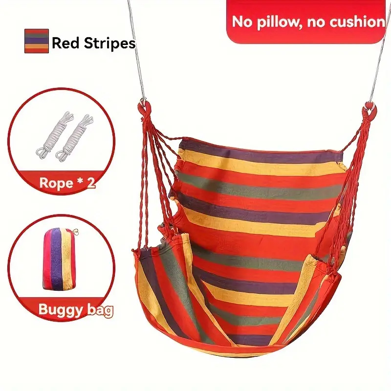 Kids Outdoor Hammock Chair - 내구성 있는 야외 여행 캠핑 해먹