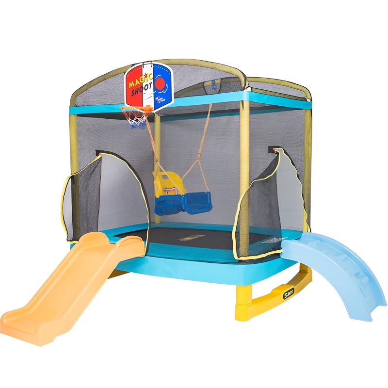 Kids Outdoor Slide - 도매 트램펄린 야외 어린이 트램펄린 슬라이드가