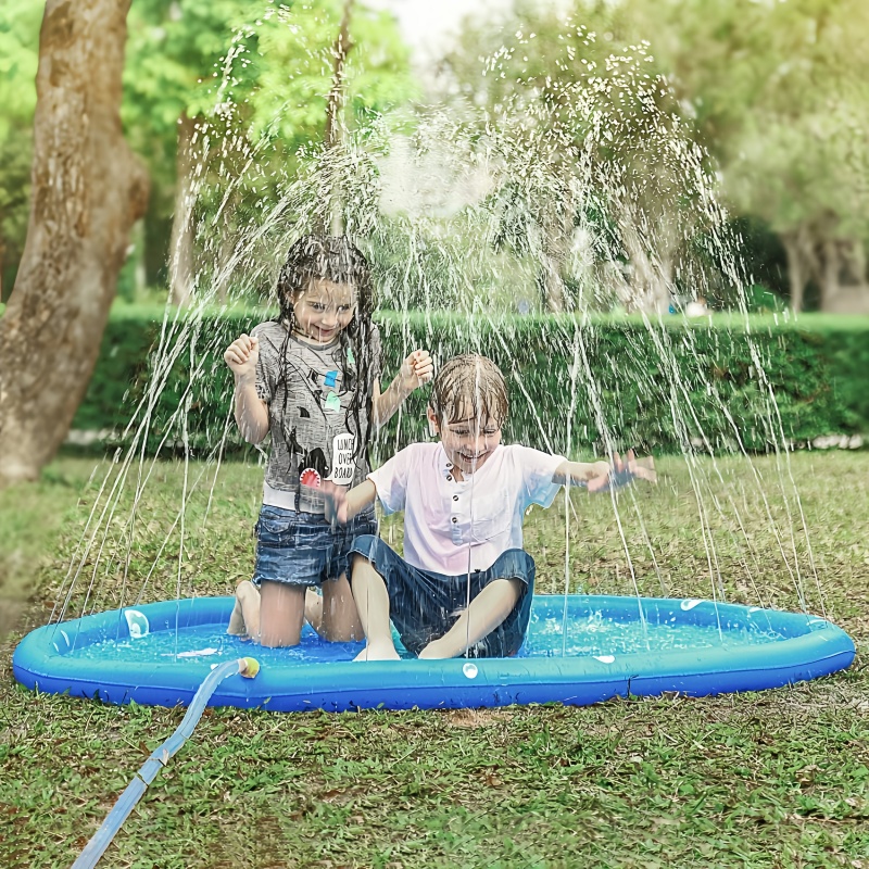 Kids Outdoor Lounge Set - 어린이 놀이 스프레이 매트 100cm 해변