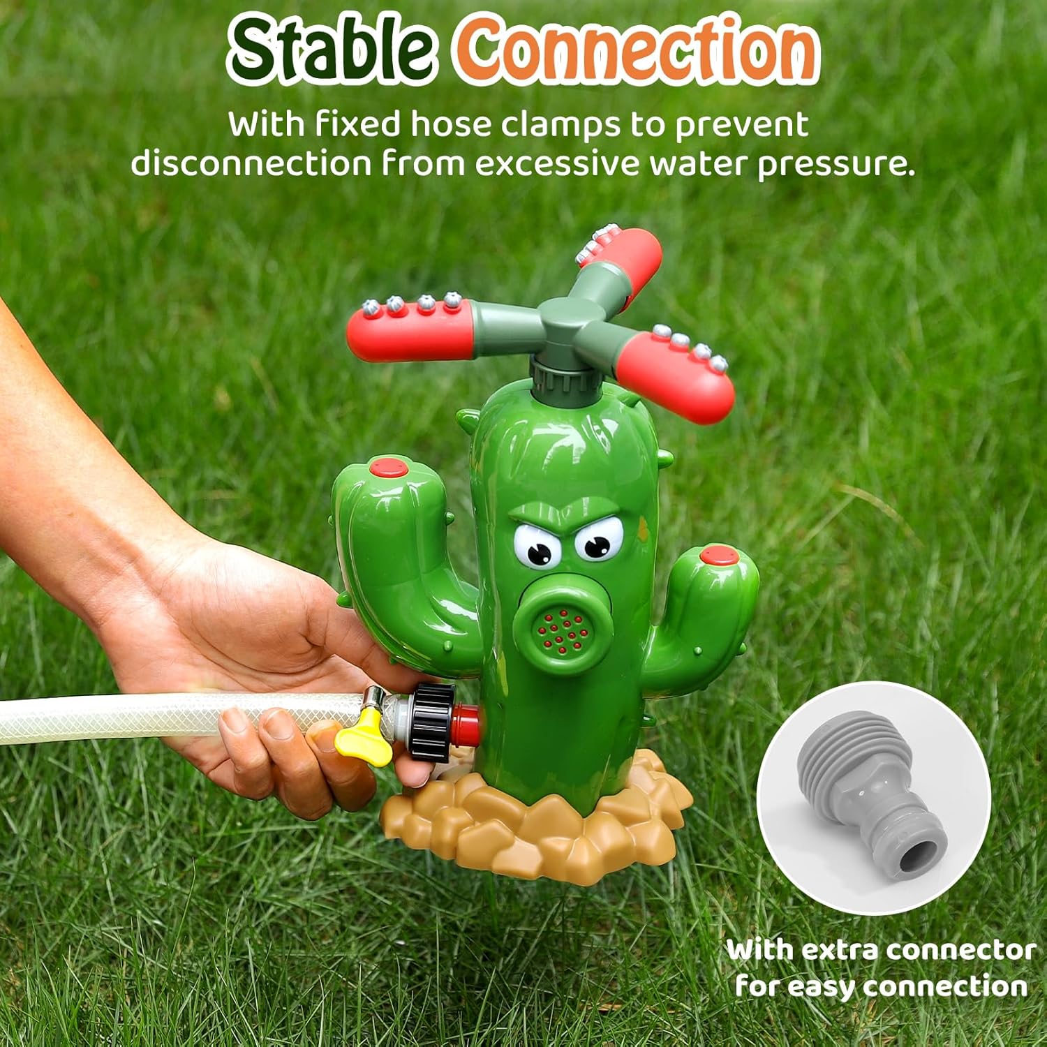 물 스프레이 장난감 선인장 스프링클러 야외 뒷마당 정원 - Kids Outdoor Yard Toys 리뷰 및 가격
