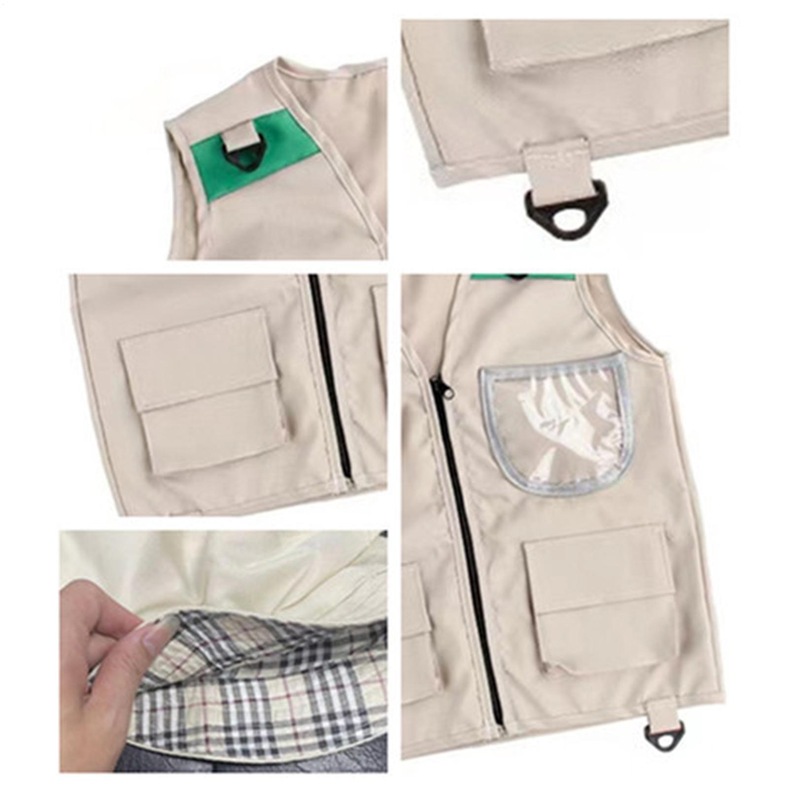 사파리 키즈 야외 탐험 키트, 카고 조끼 및 모자 세트 - Kids Outdoor Adventure Kit 리뷰 및 가격
