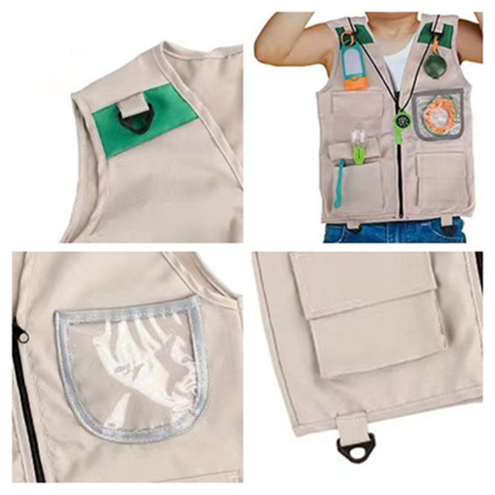 사파리 키즈 야외 탐험 키트, 카고 조끼 및 모자 세트 - Kids Outdoor Adventure Kit 리뷰 및 가격