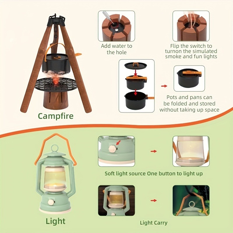 어린이 캠핑 세트 장난감 야외 탐색기 키트 놀이 척 옵 - Kids Outdoor Adventure Kit 리뷰 및 가격