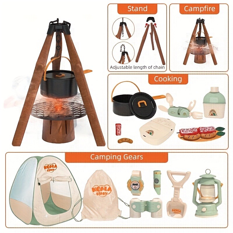 어린이 캠핑 세트 장난감 야외 탐색기 키트 놀이 척 옵 - Kids Outdoor Adventure Kit 리뷰 및 가격