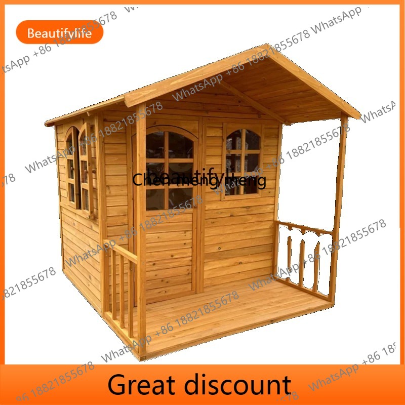 나무로 만든 어린이 놀이집 대형 야외 성 텐트 조립식  - Kids Outdoor Treehouse 리뷰 및 가격