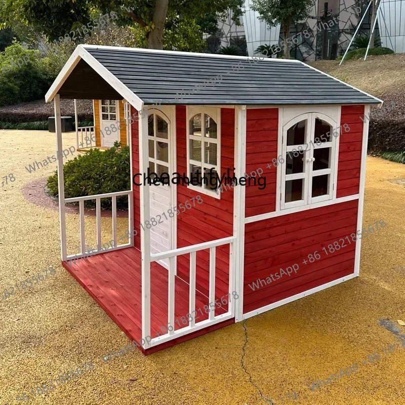 나무로 만든 어린이 놀이집 대형 야외 성 텐트 조립식  - Kids Outdoor Treehouse 리뷰 및 가격
