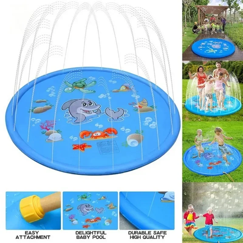 여름 물놀이 스플래시 매트, 어린이 야외 잔디밭 놀이  - Kids Outdoor Lounge Set 리뷰 및 가격