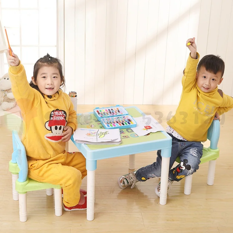 플라스틱 테이블 및 의자 세트, 어린이 공부 책상, 가 - Kids Outdoor Table And Chair Set 리뷰 및 가격