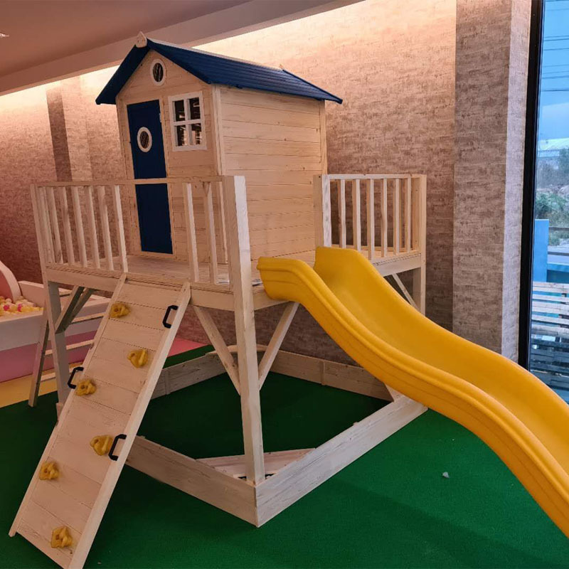 어린이용 통나무집, 대형 놀이집, 나무집, 등반용 통나 - Kids Outdoor Treehouse 리뷰 및 가격