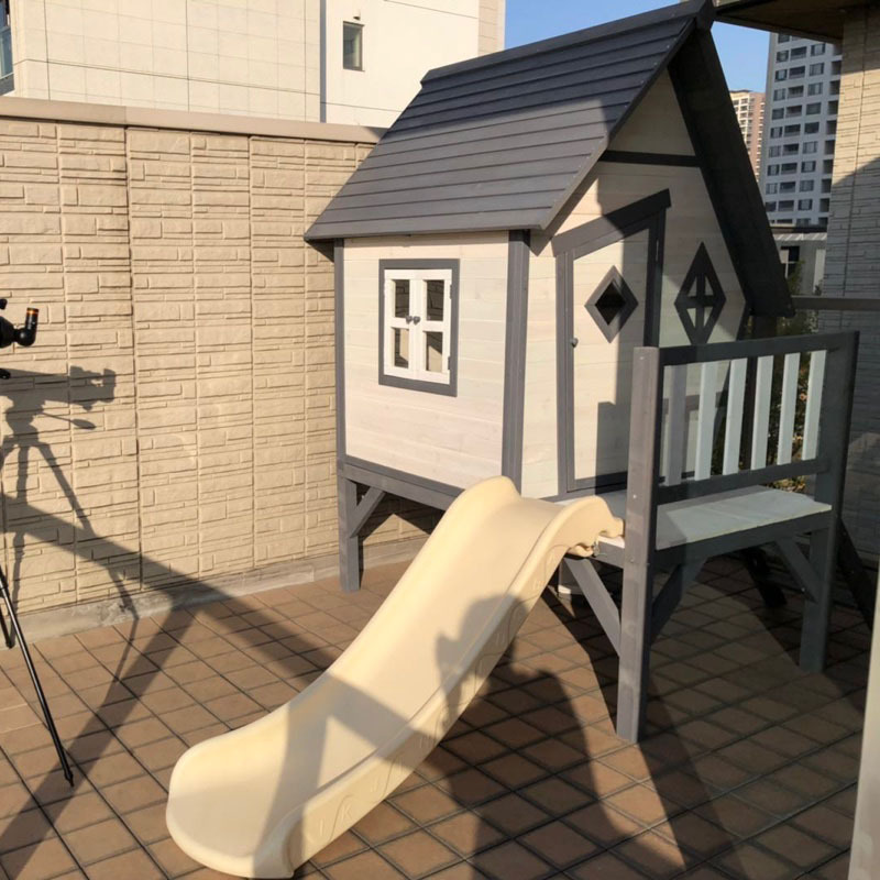 어린이용 통나무집, 대형 놀이집, 나무집, 등반용 통나 - Kids Outdoor Treehouse 리뷰 및 가격
