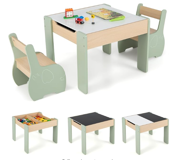 어린이용 현대식 원목 테이블 및 의자 세트 (학습 및  - Kids Outdoor Table And Chair Set 리뷰 및 가격