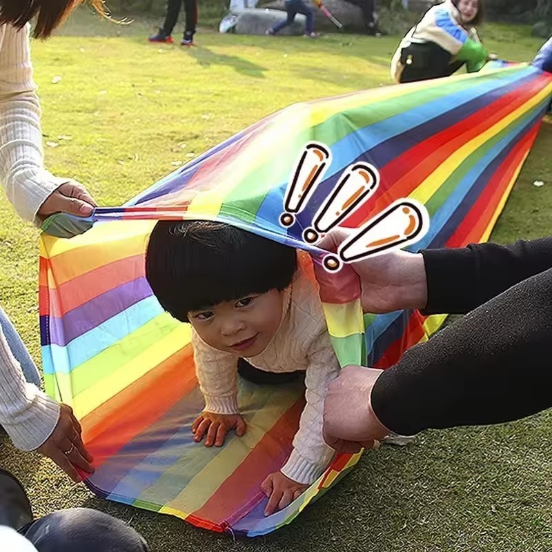 3/5/8M 다채로운 무지개 어린이 놀이 터널 어린이  - Kids Outdoor Lounge Set 리뷰 및 가격