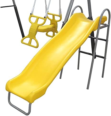 선 플레이그라운드 메탈 A Fe 키즈 스윙 세트(야외  - Kids Outdoor Swing And Slide 리뷰 및 가격