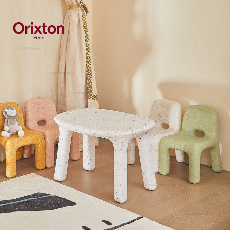 어린이 학습 테이블 및 의자 세트 등받이가 있는 귀여운 - Kids Outdoor Table And Chair Set 리뷰 및 가격