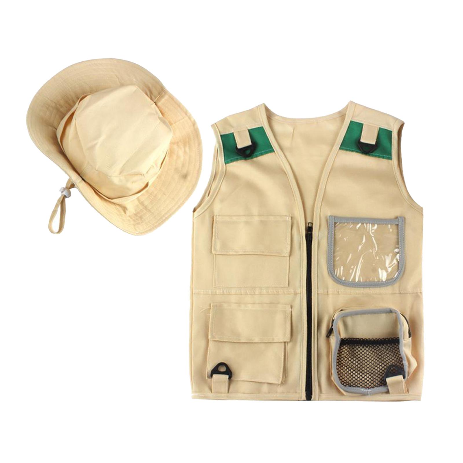 사파리 어린이 야외 탐험가 키트, 카고 조끼 및 모자  - Kids Outdoor Adventure Kit 리뷰 및 가격