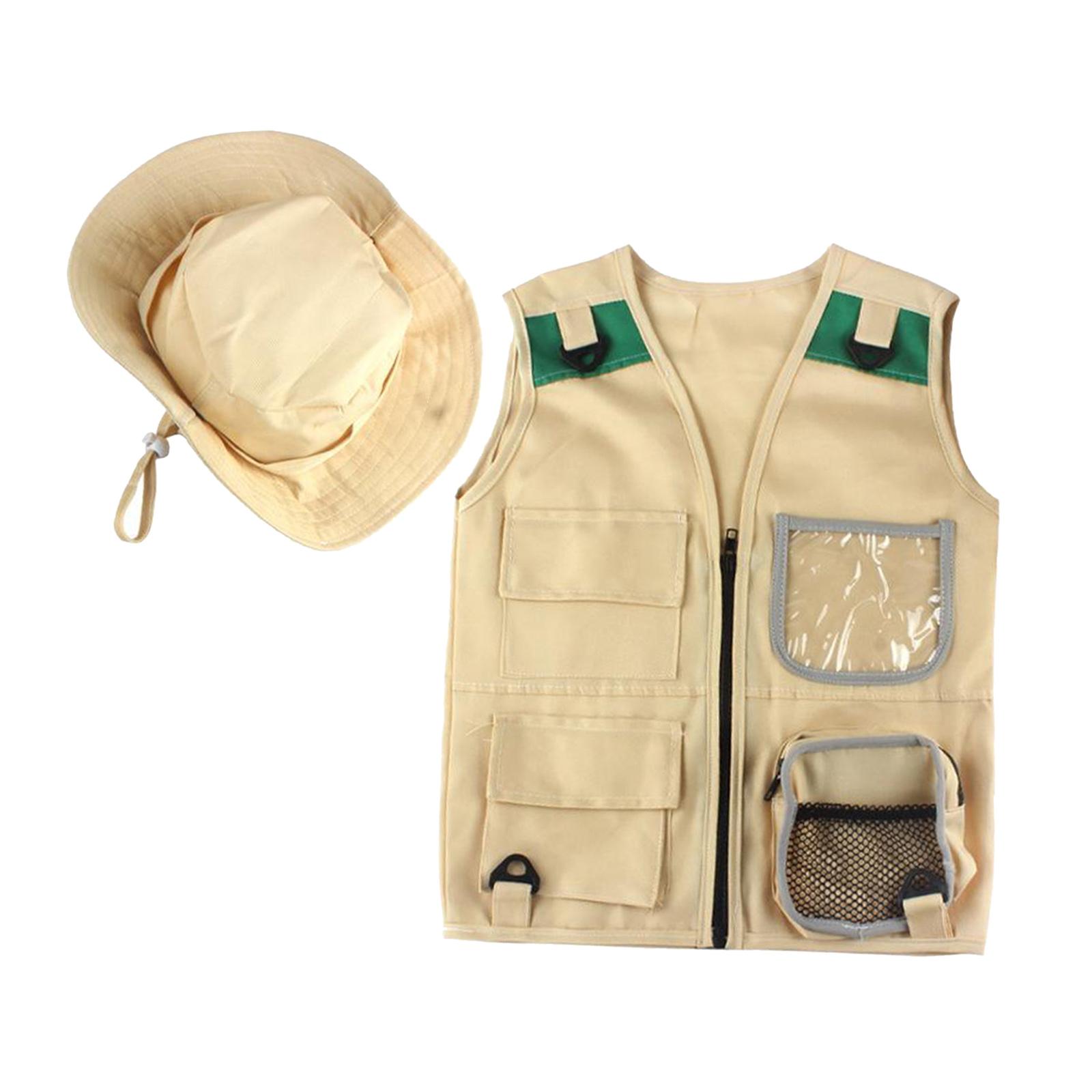 사파리 어린이 야외 탐험가 키트, 카고 조끼 및 모자  - Kids Outdoor Adventure Kit 리뷰 및 가격