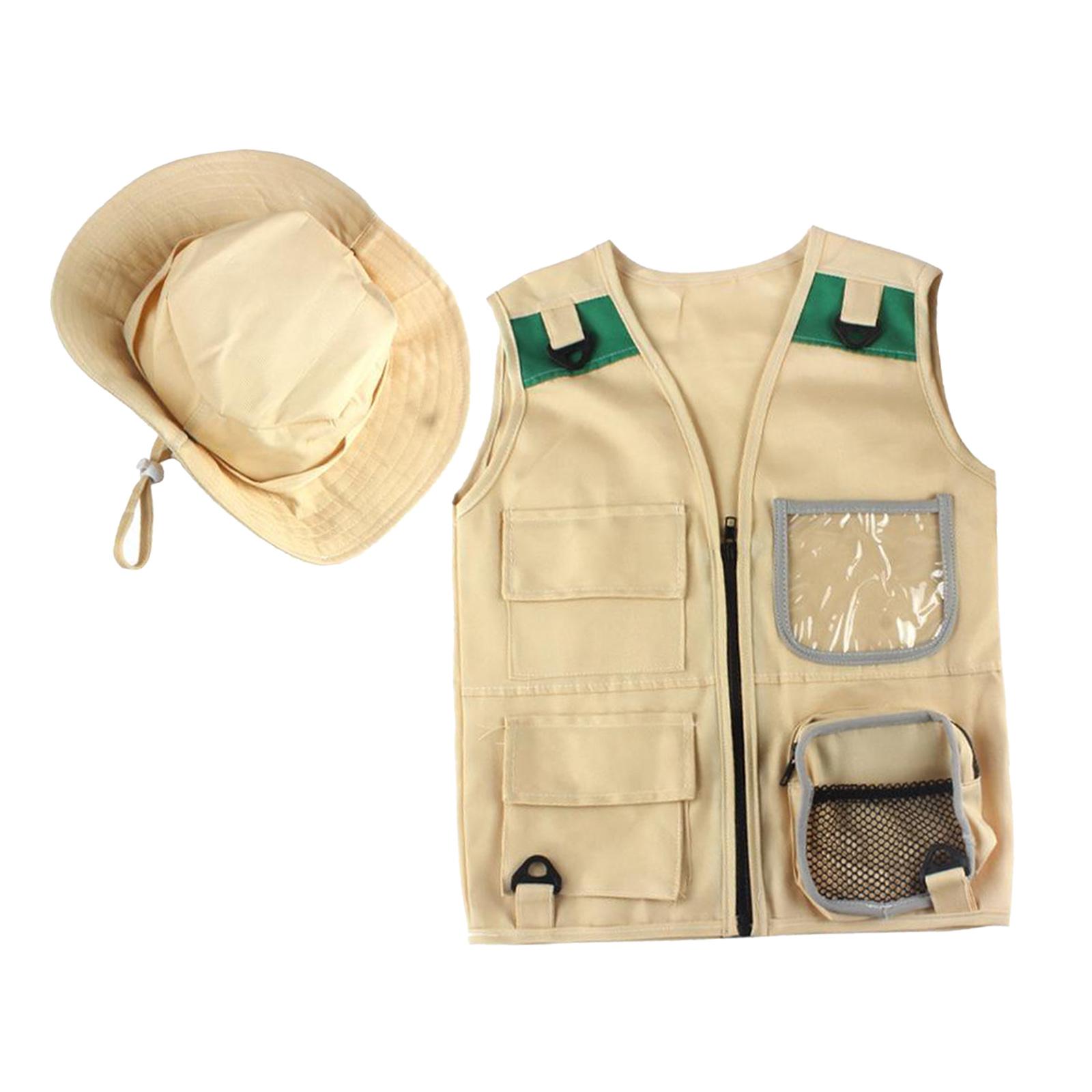 사파리 어린이 야외 탐험가 키트, 카고 조끼 및 모자  - Kids Outdoor Adventure Kit 리뷰 및 가격