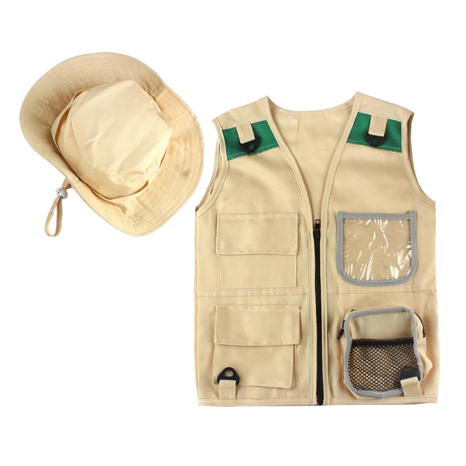 사파리 어린이 야외 탐험가 키트, 카고 조끼 및 모자  - Kids Outdoor Adventure Kit 리뷰 및 가격