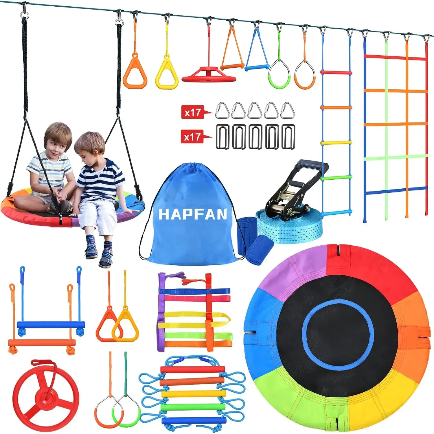 액티비티 프라이스합판 50피트 닌자 워리어 장애물 코스 - Kids Outdoor Ninja Set 리뷰 및 가격
