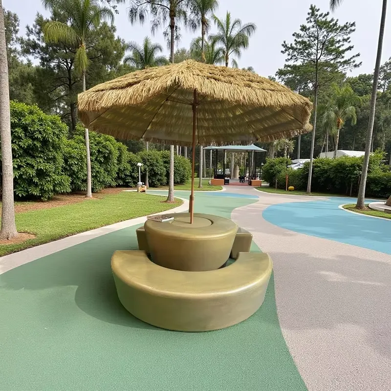현대적인 야외 원형 테이블 및 의자 세트, 방수 우산, - Kids Outdoor Table And Chair Set 리뷰 및 가격