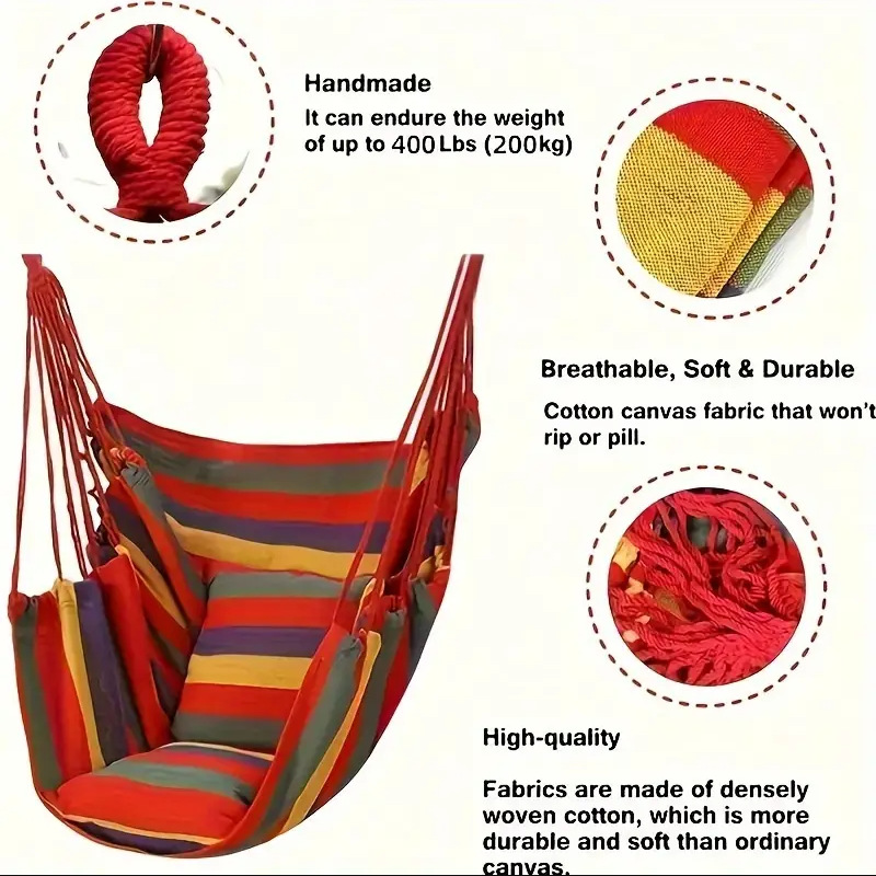 내구성 있는 야외 여행 캠핑 해먹 실내 성인용 어린이용 - Kids Outdoor Hammock Chair 리뷰 및 가격