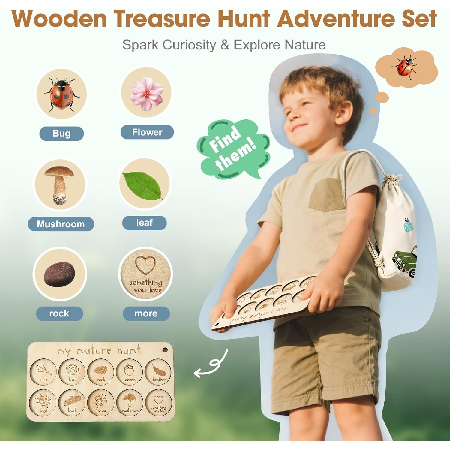 어린이용 곤충 채집 키트 (곤충 상자, 학습 카드, 관 - Kids Outdoor Adventure Kit 리뷰 및 가격