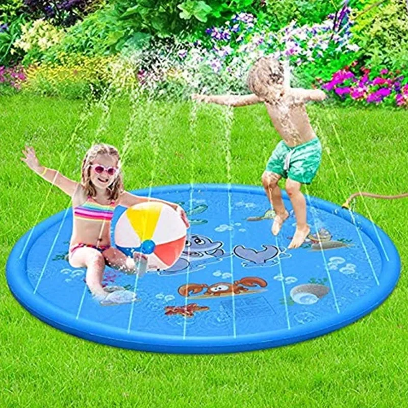 100/170cm 어린이용 인플레이터블 워터 스플래시  - Kids Outdoor Play Yard 리뷰 및 가격