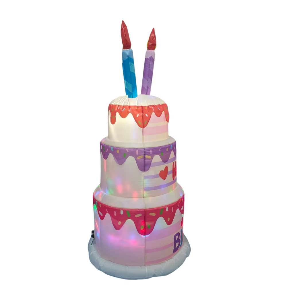 1.8M 풍선 생일 케이크 장식 어린이를위한 생일 축하 - Kids Outdoor Inflatable 리뷰 및 가격