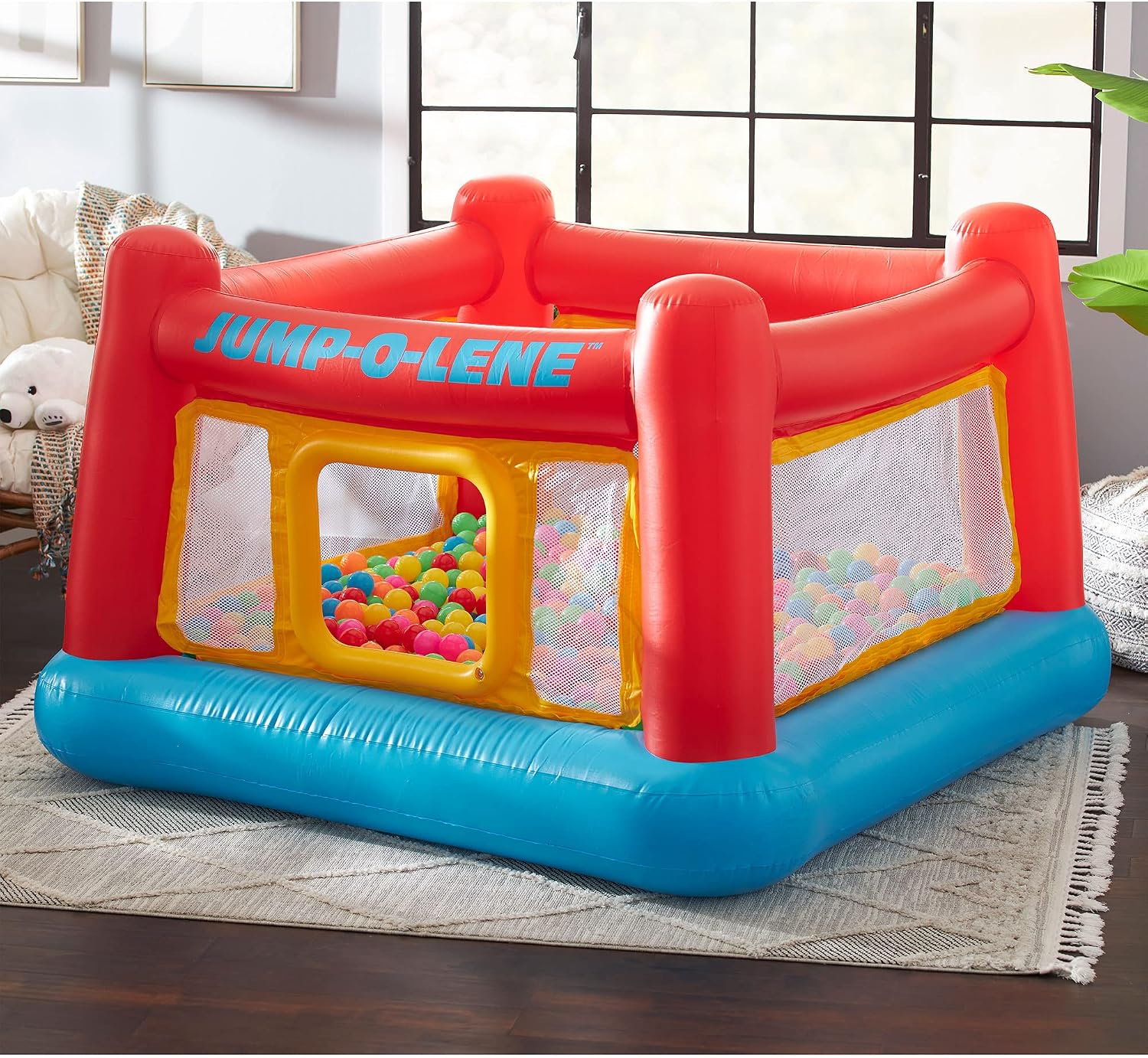 에어펌프가 포함된 실내외 어린이용 풍선 점프 올린즈 바 - Kids Outdoor Inflatable 리뷰 및 가격