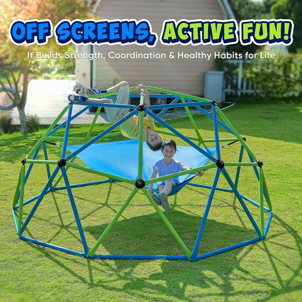 주파파10T 클라이밍돔(해먹 포함), 최대 1200lb - Kids Outdoor Dome Climber 리뷰 및 가격