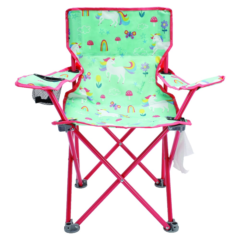 안전 잠금 장치가 있는 유니콘 디자인의 접이식 어린이  - Kids Outdoor Table And Chair Set 리뷰 및 가격